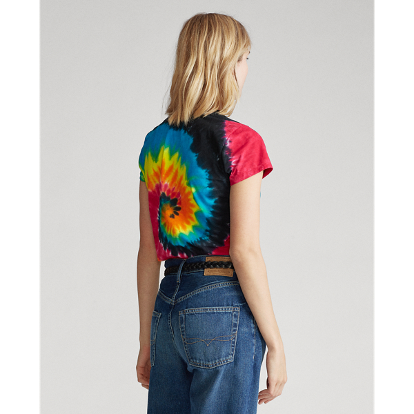 Eclipse Tie Dye Tie-Dyed Jersey Tee Polo Ralph Lauren 4