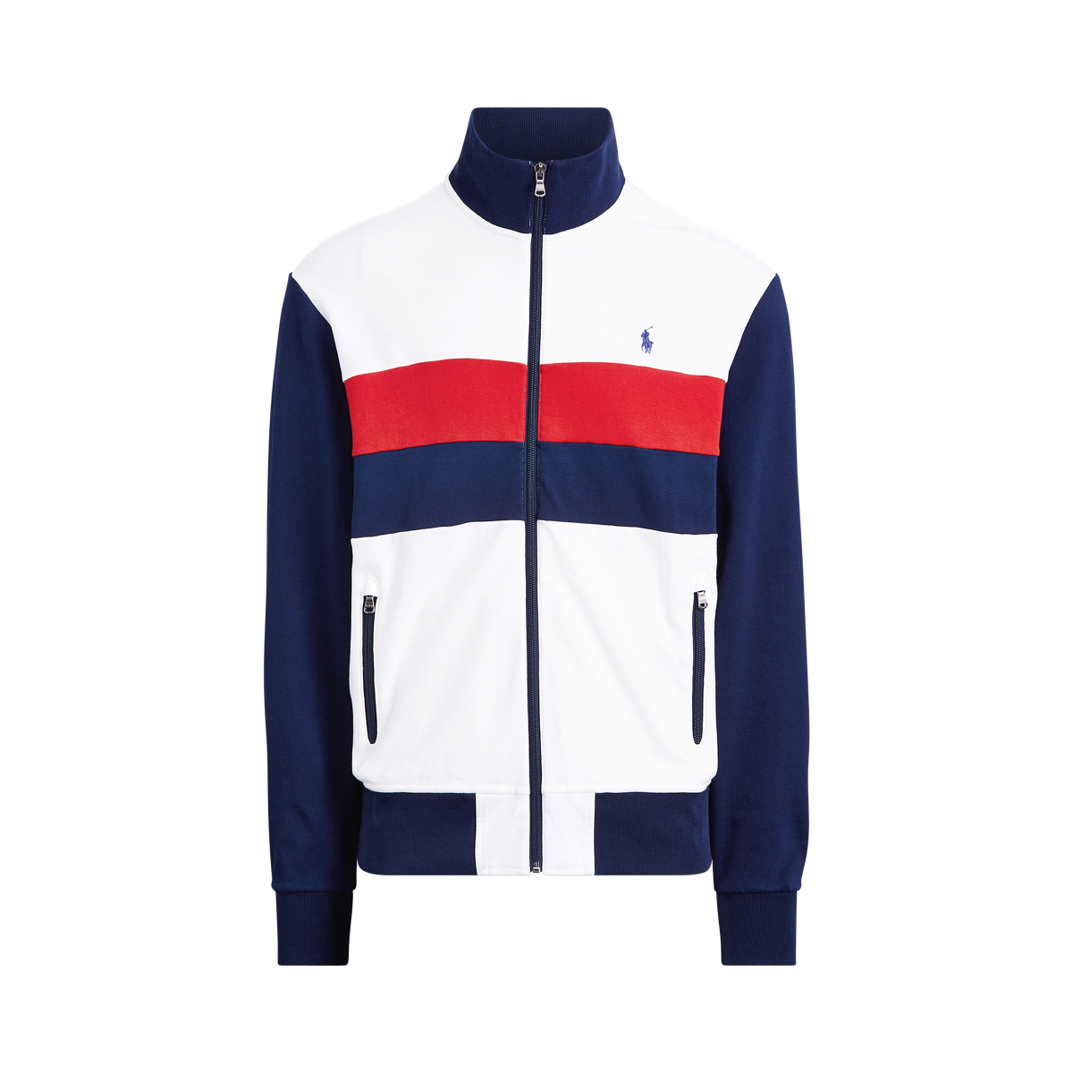 Ralph lauren cotton interlock track jacket online