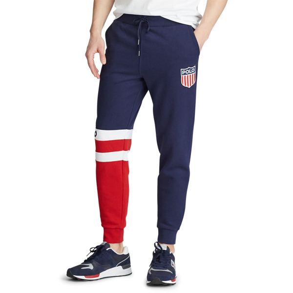 Andover Heather Multi Polo Shield Fleece Trouser Polo Ralph Lauren 5