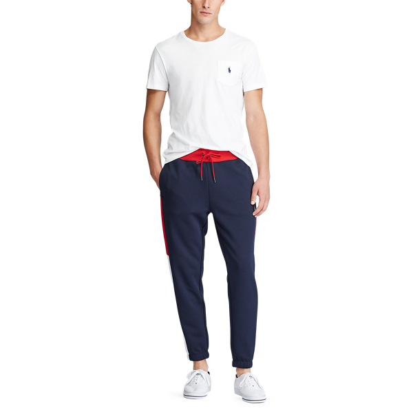 Aviator Navy Multi Double-Knit Jogger Polo Ralph Lauren 2