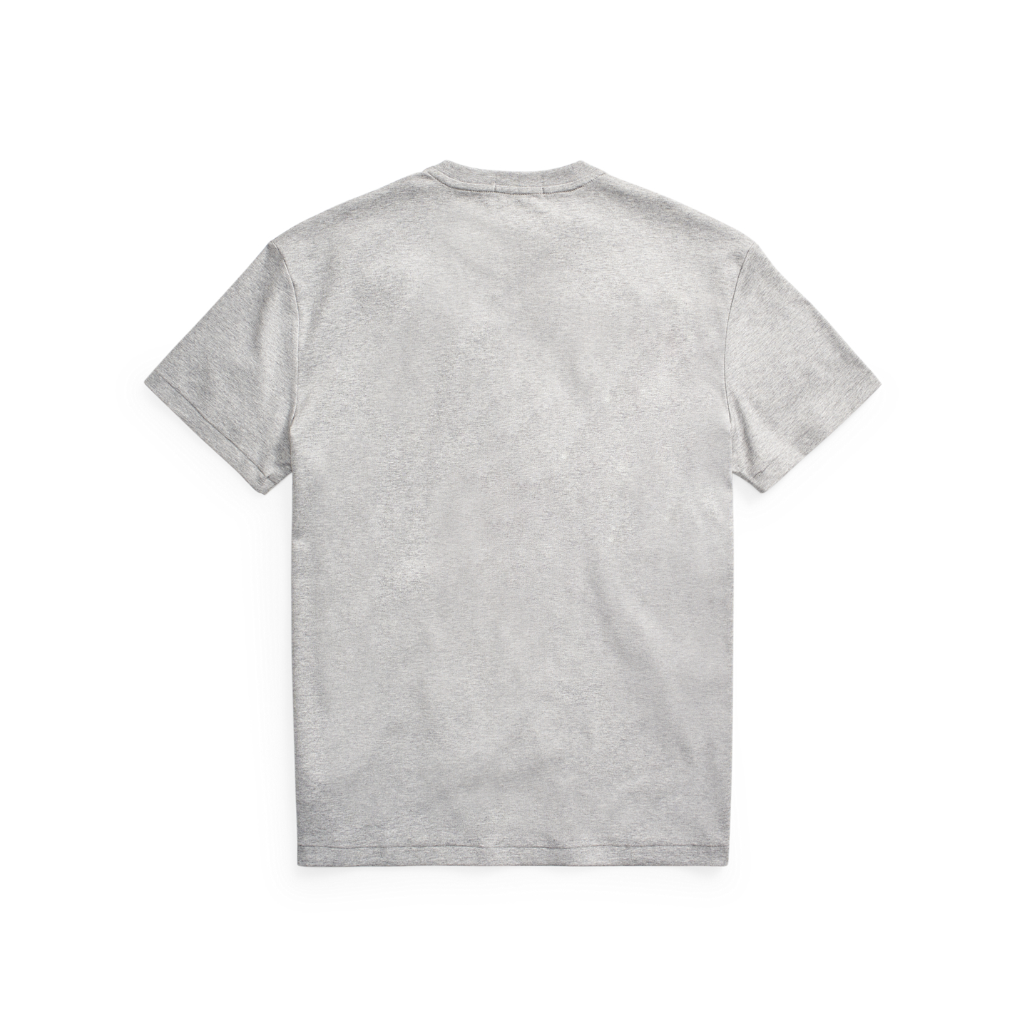 Мужская футболка Ralph Lauren Classic Fit Soft Cotton Crewneck, цвет: Меланжевый, вариант 1 — фото 5