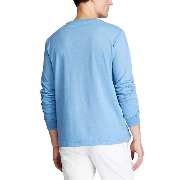 Soft Royal Heather Custom Slim Fit Soft Cotton T-Shirt Polo Ralph Lauren 4
