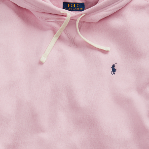 Le sweat &agrave; capuche RL en molleton Polo Ralph Lauren en Rose du jardin 7