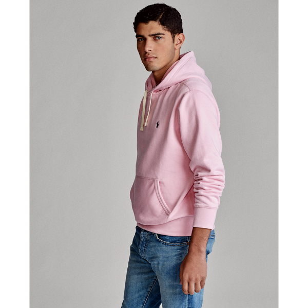 Le sweat &agrave; capuche RL en molleton Polo Ralph Lauren en Rose du jardin 4