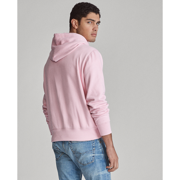 Le sweat &agrave; capuche RL en molleton Polo Ralph Lauren en Rose du jardin 5