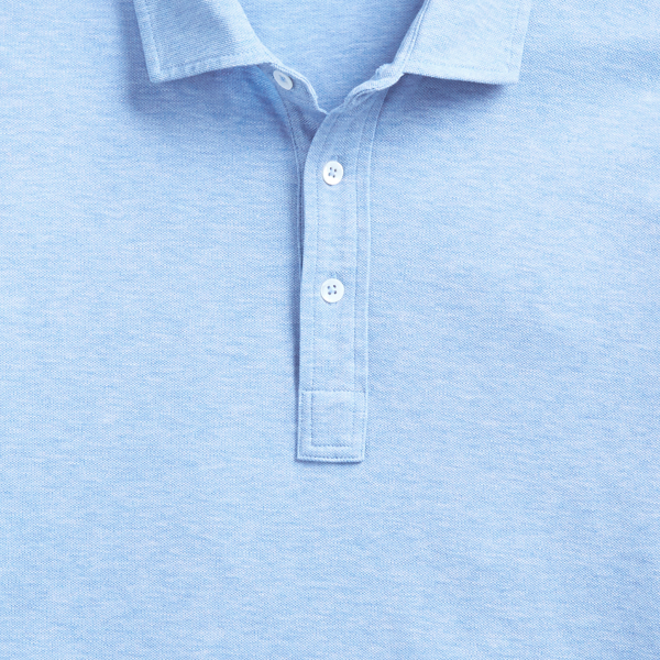 Isle Heather Custom Slim Fit Stretch Mesh Polo Shirt Polo Ralph Lauren 6