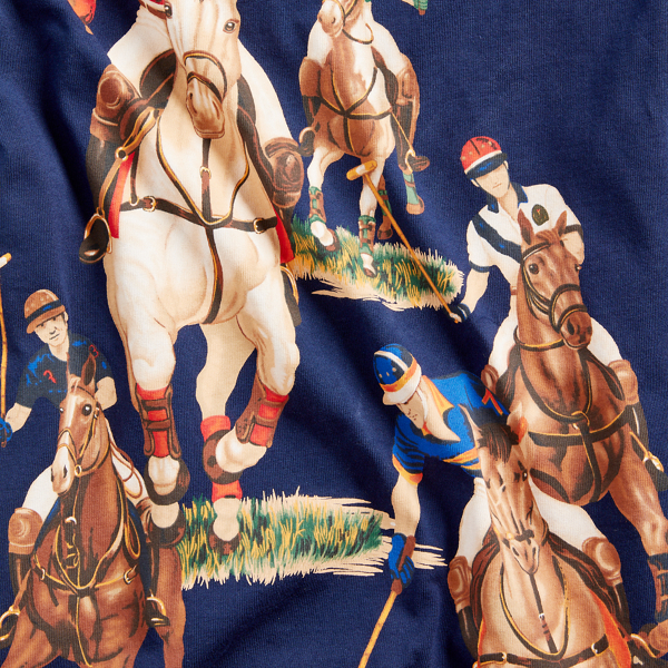 La chemise de rugby Five Horsemen Polo Ralph Lauren en Bleu marine Newport 8