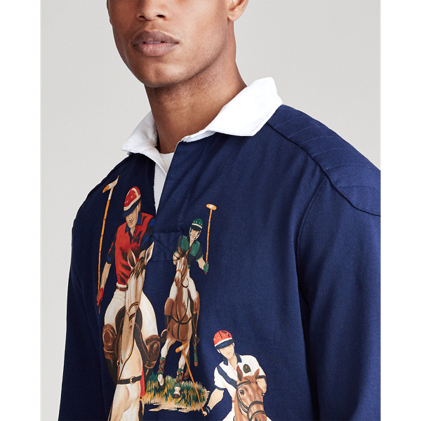Camiseta de rugby The Five Horsemen para hombre | Ralph Lauren® ES