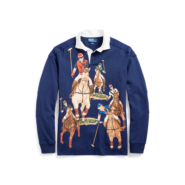 Camiseta de rugby The Five Horsemen para hombre | Ralph Lauren® ES