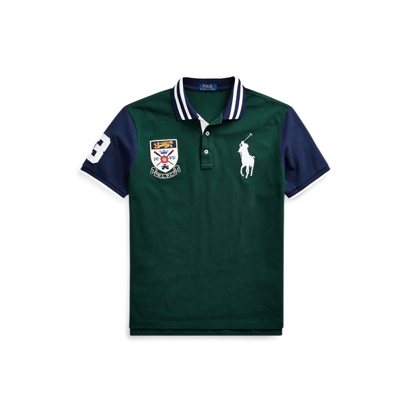 Custom Slim Fit Mesh Polo Polo Ralph Lauren 1