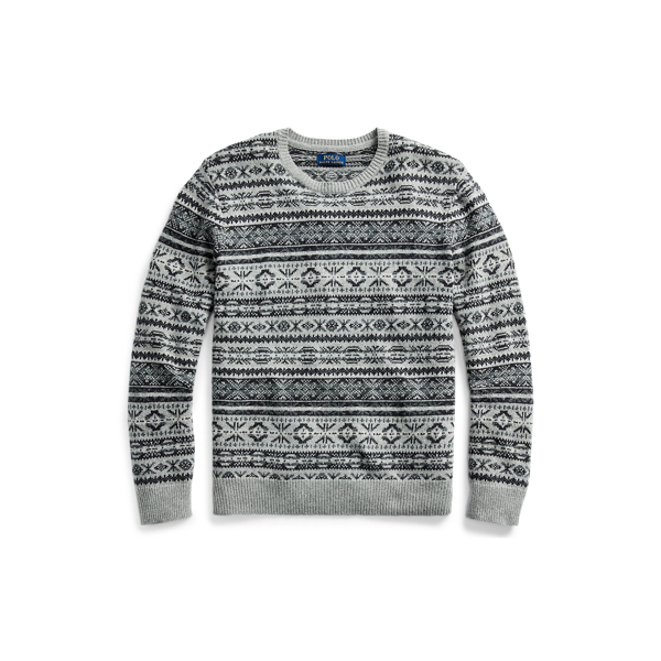 Fair Isle Cotton-Blend Jumper Polo Ralph Lauren 1