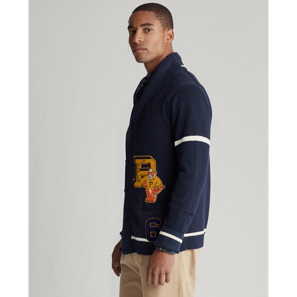 Hunter Navy/Andover Cream The Tiger Cardigan Polo Ralph Lauren 4