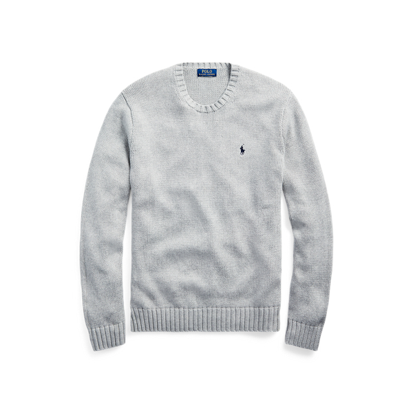 Iconic Cotton Crewneck Sweater