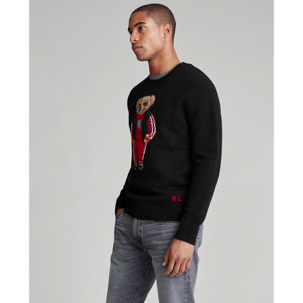 Black Lunar New Year Polo Bear Jumper Polo Ralph Lauren 4