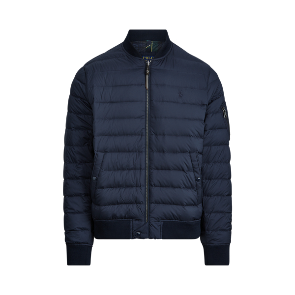 Ralph lauren padded bomber jacket best sale