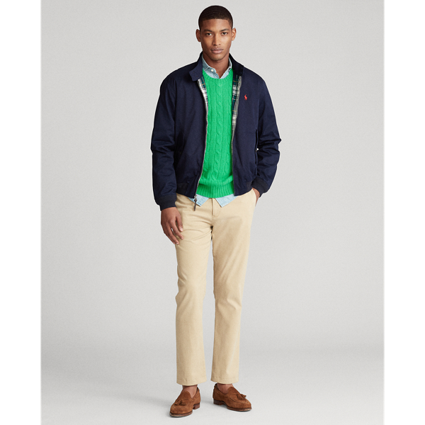 Aviator Navy Cotton Twill Jacket Polo Ralph Lauren 3