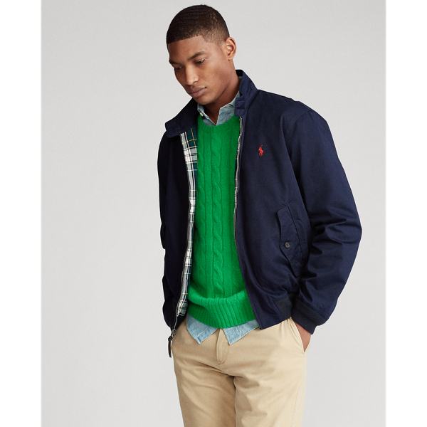 Aviator Navy Cotton Twill Jacket Polo Ralph Lauren 4