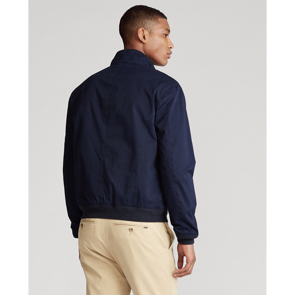 Aviator Navy Cotton Twill Jacket Polo Ralph Lauren 5