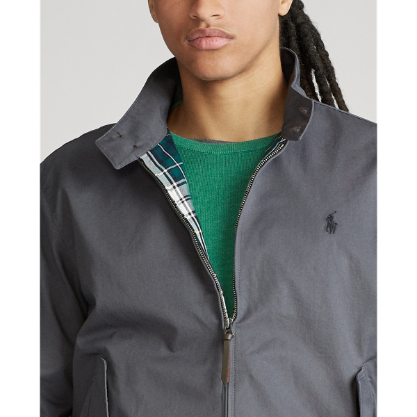 Grey Cast Cotton Twill Jacket Polo Ralph Lauren 5