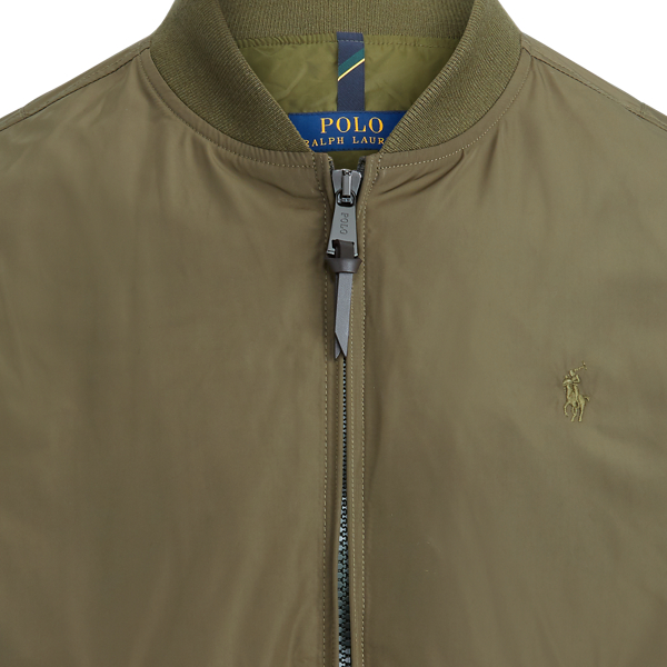 Bomber l&eacute;ger Polo Ralph Lauren en Expedition Olive 7