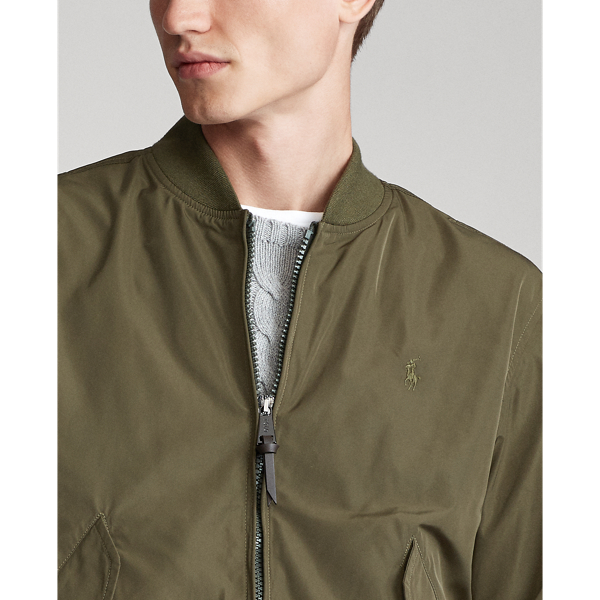 Bomber l&eacute;ger Polo Ralph Lauren en Expedition Olive 6