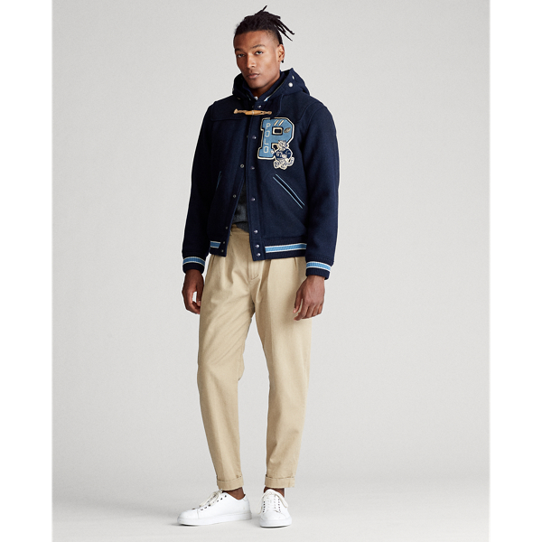 Hunter Navy Letterman Toggle Jacket Polo Ralph Lauren 4