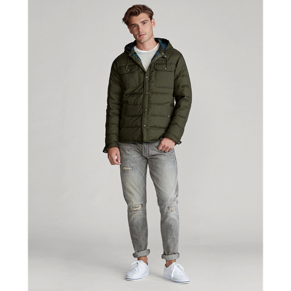 Company Olive Quilted Down Jacket Polo Ralph Lauren 4