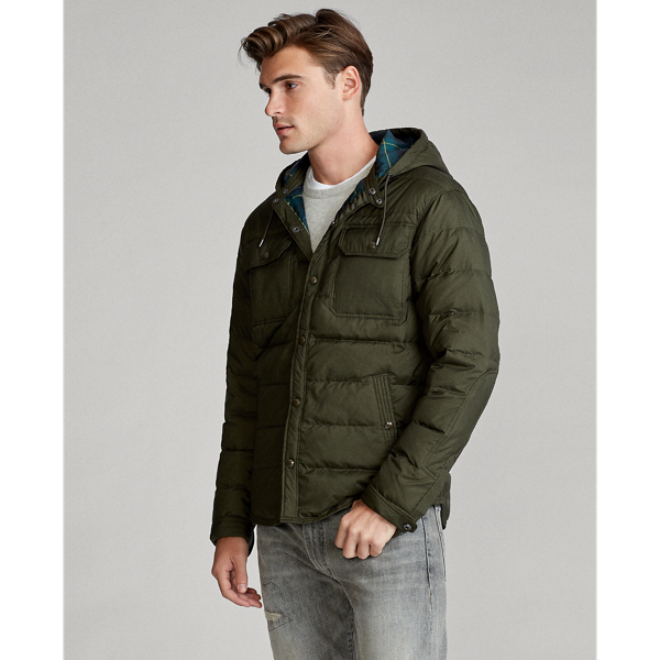 Company Olive Quilted Down Jacket Polo Ralph Lauren 5