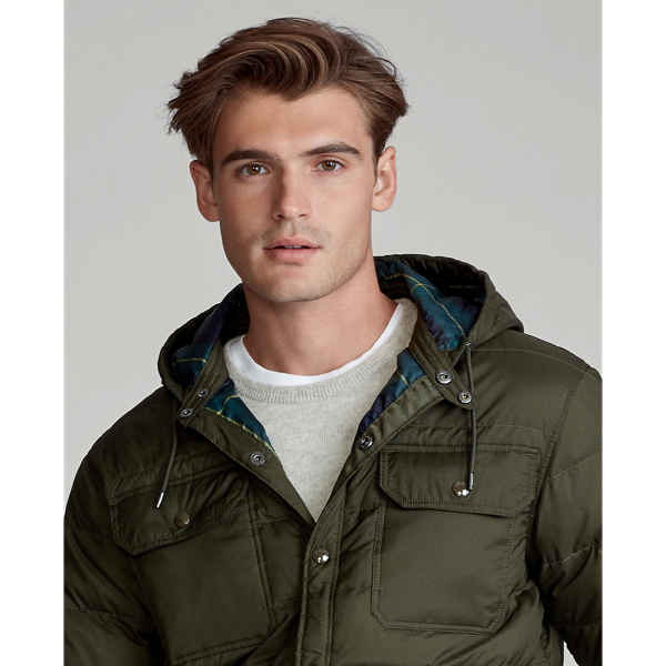 Company Olive Quilted Down Jacket Polo Ralph Lauren 7