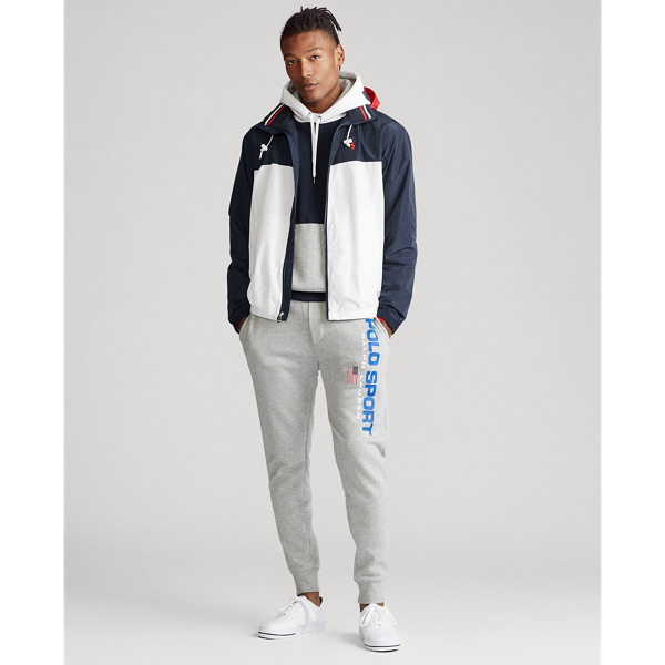 Aviator Navy/White Colour-Blocked Jacket Polo Ralph Lauren 3