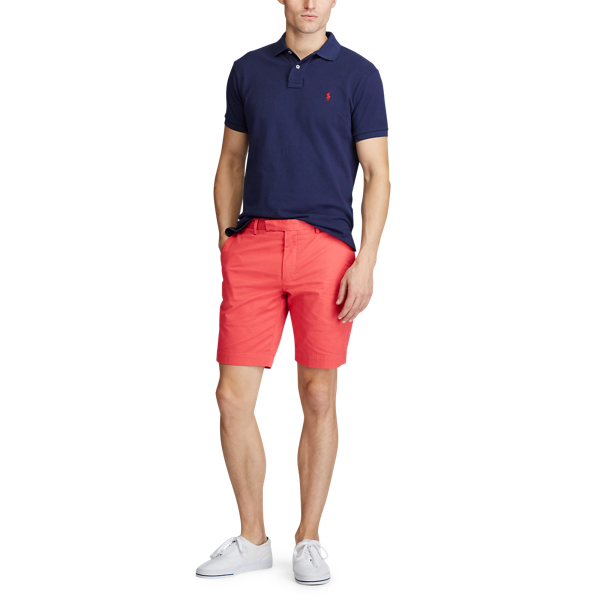Spring Red 24 cm Stretch Slim Fit Chino Short Polo Ralph Lauren 2