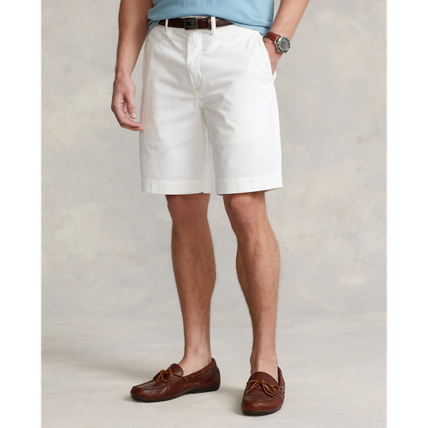 [ラルフローレン]クラシックフィット半ズボン(White Collection) 9インチ ストレッチ クラシック フィット チノ ショートパンツ