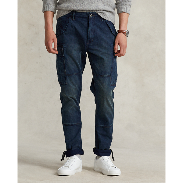 Daniels Slim Fit Denim Cargo Trousers Polo Ralph Lauren 4