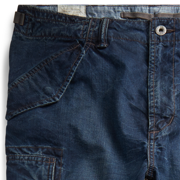 Daniels Slim Fit Denim Cargo Trousers Polo Ralph Lauren 8