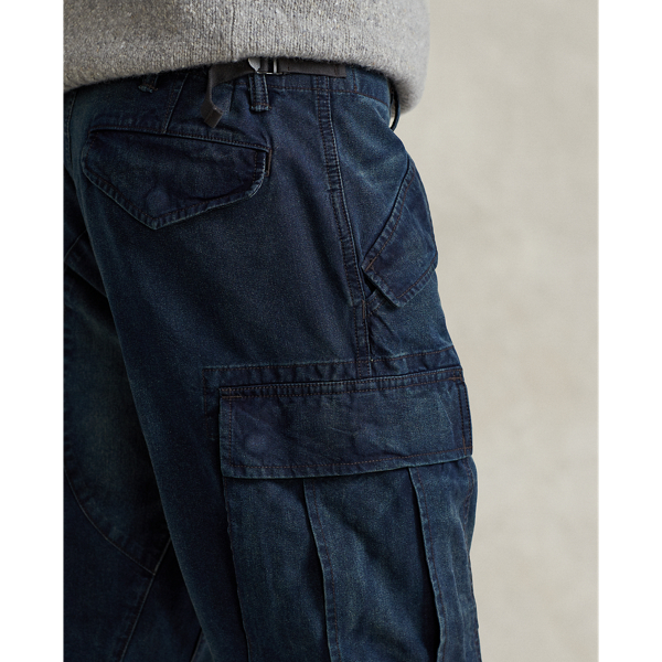 Daniels Slim Fit Denim Cargo Trousers Polo Ralph Lauren 7