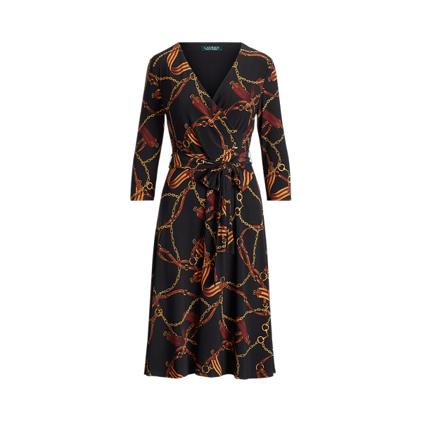 Print Fit-and-Flare Dress Lauren 1