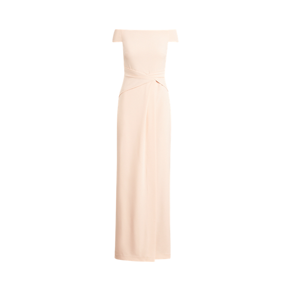 Jersey Off-the-Shoulder Gown Lauren 1