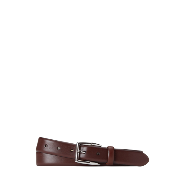 Brown Harness Leather Dress Belt Polo Ralph Lauren 1
