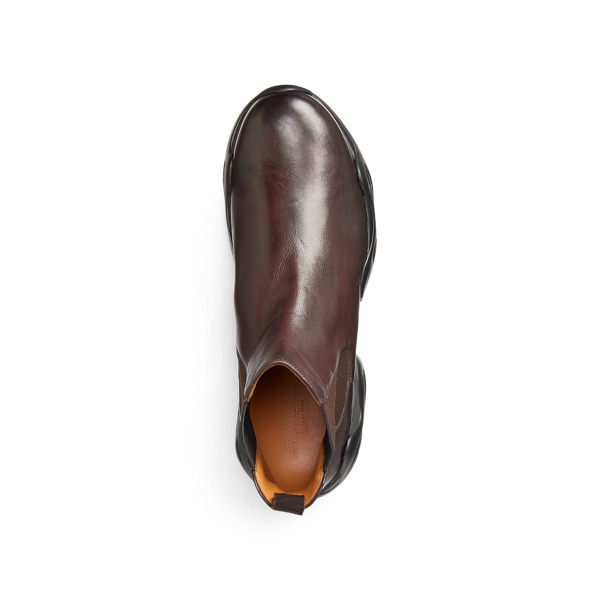 Dark Brown Gradey Calfskin Boot Purple Label 4