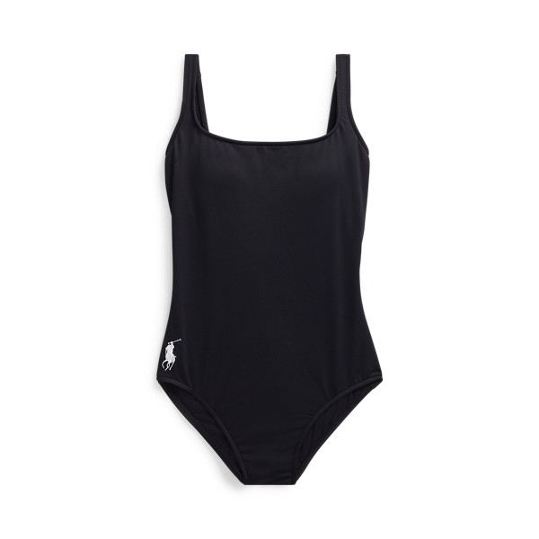 Scoopback One-Piece Swimsuit Polo Ralph Lauren 1