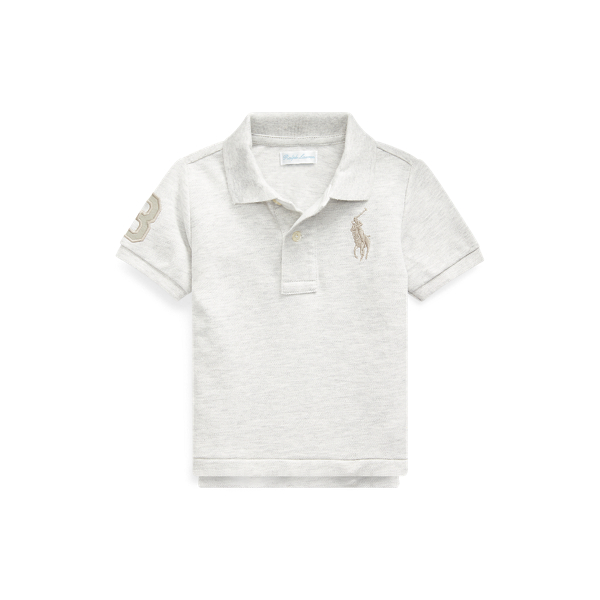 Polo en piqu&eacute; de coton Big Pony Baby Boy en 1