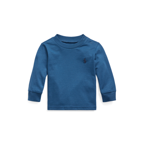 Cotton Jersey Long-Sleeve Tee