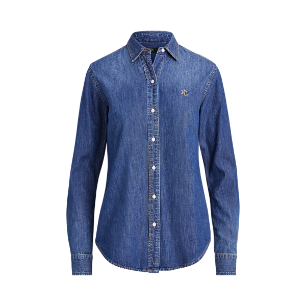 Collared Denim Shirt Lauren 1