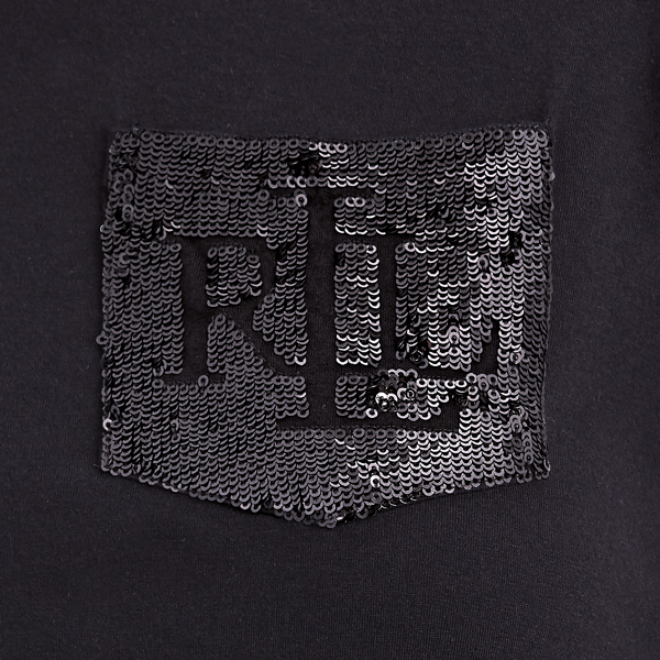 T-Shirt mit Paillettenlogo Lauren in Lauren-Navy 5