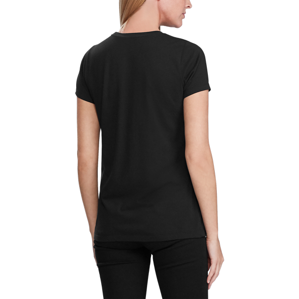 T-Shirt mit Paillettenlogo Lauren in Lauren-Navy 4