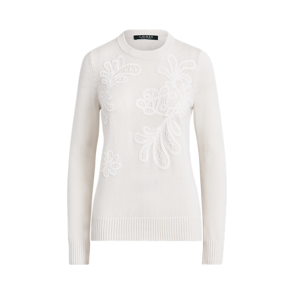 Pull en coton crochet Lauren en 1