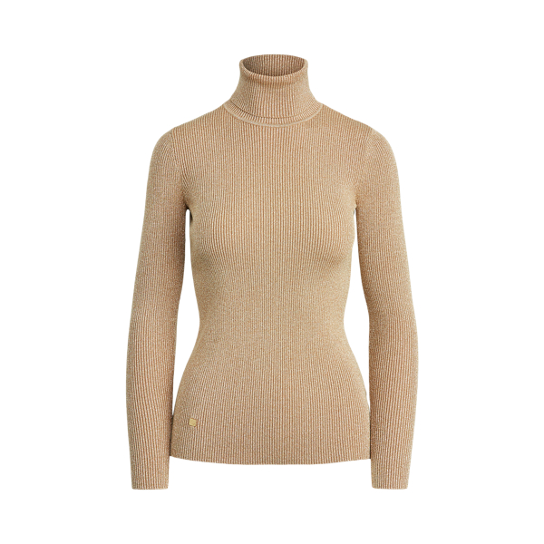 Ribbed Roll Neck Jumper Lauren 1