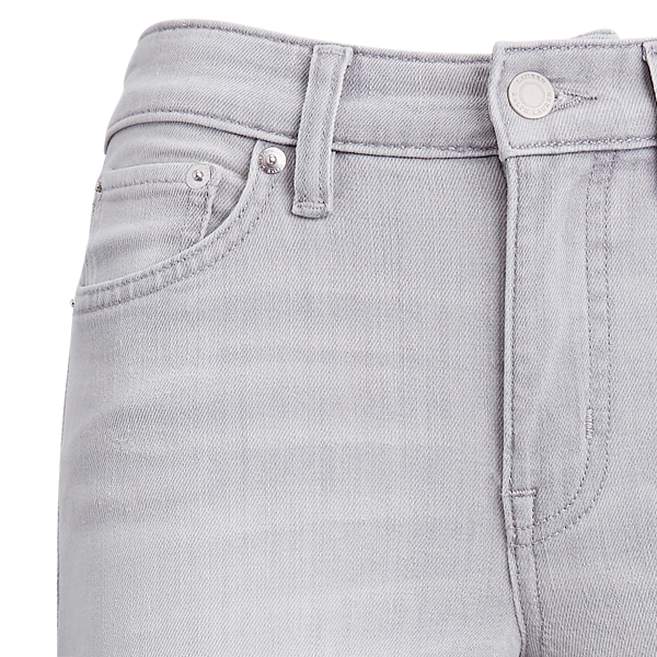 Soft Grey Wash Premier Straight Ankle Jeans Lauren 7