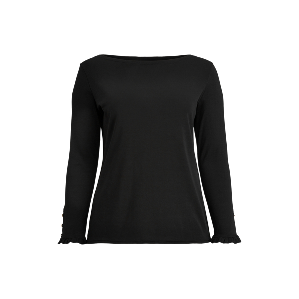 Boatneck Tee Lauren Woman 1