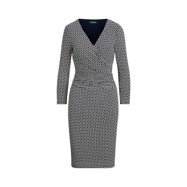 Geo-Print Jersey Dress Lauren 1